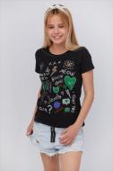 Футболка YAPPI WB1020 р.L черный