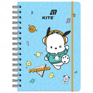 Блокнот KITE Pochacco на спирали А5 80 лист. PC26-190