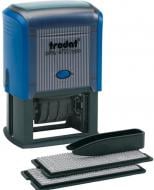 Датер текстовый самонаборный 4729/4/Ukr синий Trodat