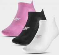 Носки 4F SOCKS CAS F194 (3PACK) 4FAW23USOCF194-93S р.35-38 разноцветный