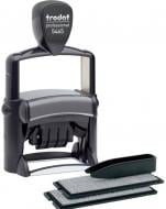 Датер текстовый 4-строчный 5465/4/Ukr черный Trodat