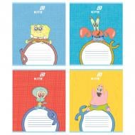 Тетрадь Sponge Bob 12 лист. косая линия SB26-235 KITE