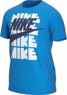 Футболка Nike M NSW TEE TREND GX DD3381-435 р.2XL голубой Футболка Nike M NSW TEE TREND GX DD3381-435 р.2XL голубой