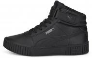 Кроссовки женские Puma CARINA 2.0 MID 38585101 р.38 черные