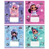 Тетрадь LOL 12 лист. косая линия LO26-235 KITE