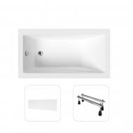 Ванна акриловая Helmken Rivana 2DT4665972 129,5х69,5 см комплект 3 в 1