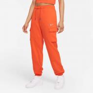 Брюки Nike W NSW CARGO LOOSE PRNT DJ4128-869 р. XS оранжевый