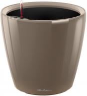 Вазон пластиковый пластик Classico Premium LS 35 круглый коричневый 13 л Lechuza (16065)