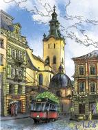 Набор для творчества со стразами на подрамнике Львов Худ. Балан 30x40 см (У) GoToArt Набор для творчества со стразами на подрамнике Львов Худ. Балан 30x40 см (У) GoToArt