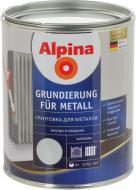 Грунтовка Alpina Grundierung fur Metall светло-серый мат 0,75 л