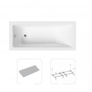 Ванна акриловая Helmken Rivana 37BT615485 137,5х69 см комплект 3 в 1