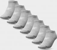 Носки 4F SOCKS CAS F215 (7PACK) 4FWAW23USOCF215-27M р.35-38 серый
