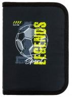 Пенал шкільний Football&quot 25008C CLASS чорний із малюнком