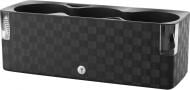 Вазон пластиковий Plastkon Cobble Trio 40x14x14 см прямокутний 6,2 л антрацит