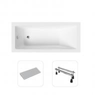 Ванна акриловая Helmken Rivana K6X8481717 137,5х69 см комплект 3 в 1