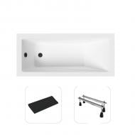 Ванна акриловая Helmken Rivana 3941Y295S6 137,5х69 см комплект 3 в 1