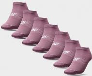 Шкарпетки 4F SOCKS CAS F215 (7PACK) 4FWAW23USOCF215-54S р.39-42 рожевий