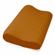Наволочка Satin Stripe №10015 30-0005 Brown (высота 10,5 см) 40x58 см коричневый MirSon Наволочка Satin Stripe №10015 30-0005 Brown (высота 10,5 см) 40x58 см коричневый MirSon