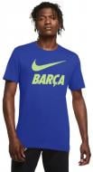 Футболка Nike FC Barcelona CD0398-455 р.S синий