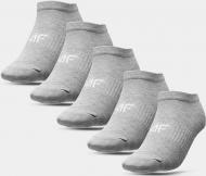 Шкарпетки 4F SOCKS CAS F217 (7PACK) 4FWAW23USOCF217-27M р.35-38 сірий