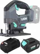 Электролобзик LION BC3-20BL-25AL с аккумулятором и зарядным устройством