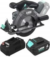 Пила дисковая LION BC1-20BL-165AL с аккумулятором и зарядным устройством