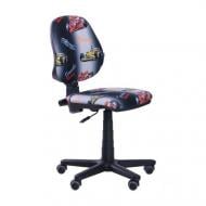 Кресло AMF Art Metal Furniture Актив Машинки черный/серый