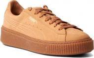 Кроссовки женские демисезонные Puma Suede Platform Speckled Wn s 36370701 р.38,5 бежевые