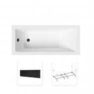 Ванна акриловая Helmken Rivana X57255359P 149,5х69,5 см комплект 3 в 1