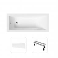 Ванна акриловая Helmken Rivana 7646R7B062 149,5х69,5 см комплект 3 в 1