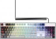 Клавіатура LORGAR Azar 514 RGB EN/UA Gaming Wired (LRG-GK514W-UA) white