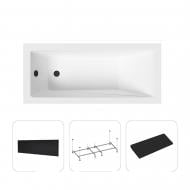 Ванна акриловая Helmken Rivana F71128668G 149,5х69,5 см комплект 4 в 1