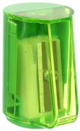 Точилка пластиковая с контейнером зеленая Nota Bene