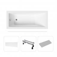 Ванна акриловая Helmken Rivana T8160651T2 149,5х69,5 см комплект 4 в 1