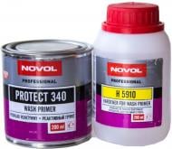 Ґрунт реактивний Protect 340 Wash Primer 0.2 л + затверджувач H5910 0.2 л NOVOL 200 мл