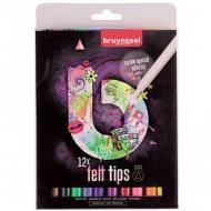 Набор фломастеров Felt Tips Light 12 цветов 60224112 Bruynzeel