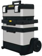 Ящик для інструментів Stanley Rolling Workshop багатосекційний з колесами 89х57х39 см FMST1-75506