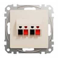Аудио-розетка акустическая Schneider Electric Sedna Design IP20 кремовый SDD112411 Аудио-розетка акустическая Schneider Electric Sedna Design IP20 кремовый SDD112411