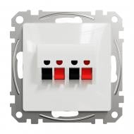 Аудио-розетка акустическая Schneider Electric Sedna Design IP20 белый SDD111411