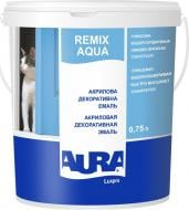 Емаль акрилова Aura® Luxpro Remix Aqua білий глянець 0,75 л