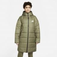 Куртка-парка женская Nike W NSW TF RPL CLASSIC HD PARKA DJ6999-222 р.M зеленая