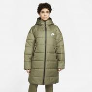 Куртка-парка женская Nike W NSW TF RPL CLASSIC HD PARKA DJ6999-222 р.XL зеленая