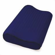 Наволочка Satin Stripe №10029 30-0020 Smoky Blue (высота 10,5 см) 40x58 см темно-синий MirSon