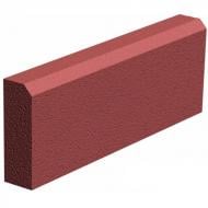 Бордюр тротуарный В-ПЛАСТ красный 500х200х60 мм