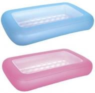 Бассейн Intex BW51115 квадратный, 2 цвета, 165-104-25 см