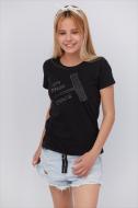 Футболка YAPPI WB1075 р.M черный