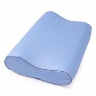 Наволочка сатин №10043 0842 Light Blue (высота 5 см) 29x50 см голубой MirSon