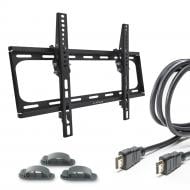 Крепление для телевизора Acclab AL-FR40/T наклонные 26"-75" черный