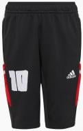 Брюки Adidas Messi 3/4 HI3775 р. 128 черный