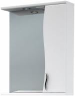 Зеркало со шкафчиком Vankor City 65*75 шкафчик справа